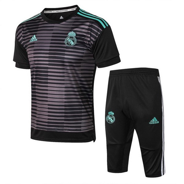 Camiseta Entrenamiento Real Madrid Conjunto Completo 2018-2019 Negro